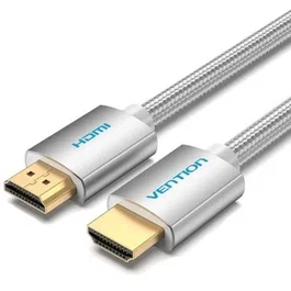 Vention Cable HDMI 2.0 AABIH 4K 2m Plata Trenzado